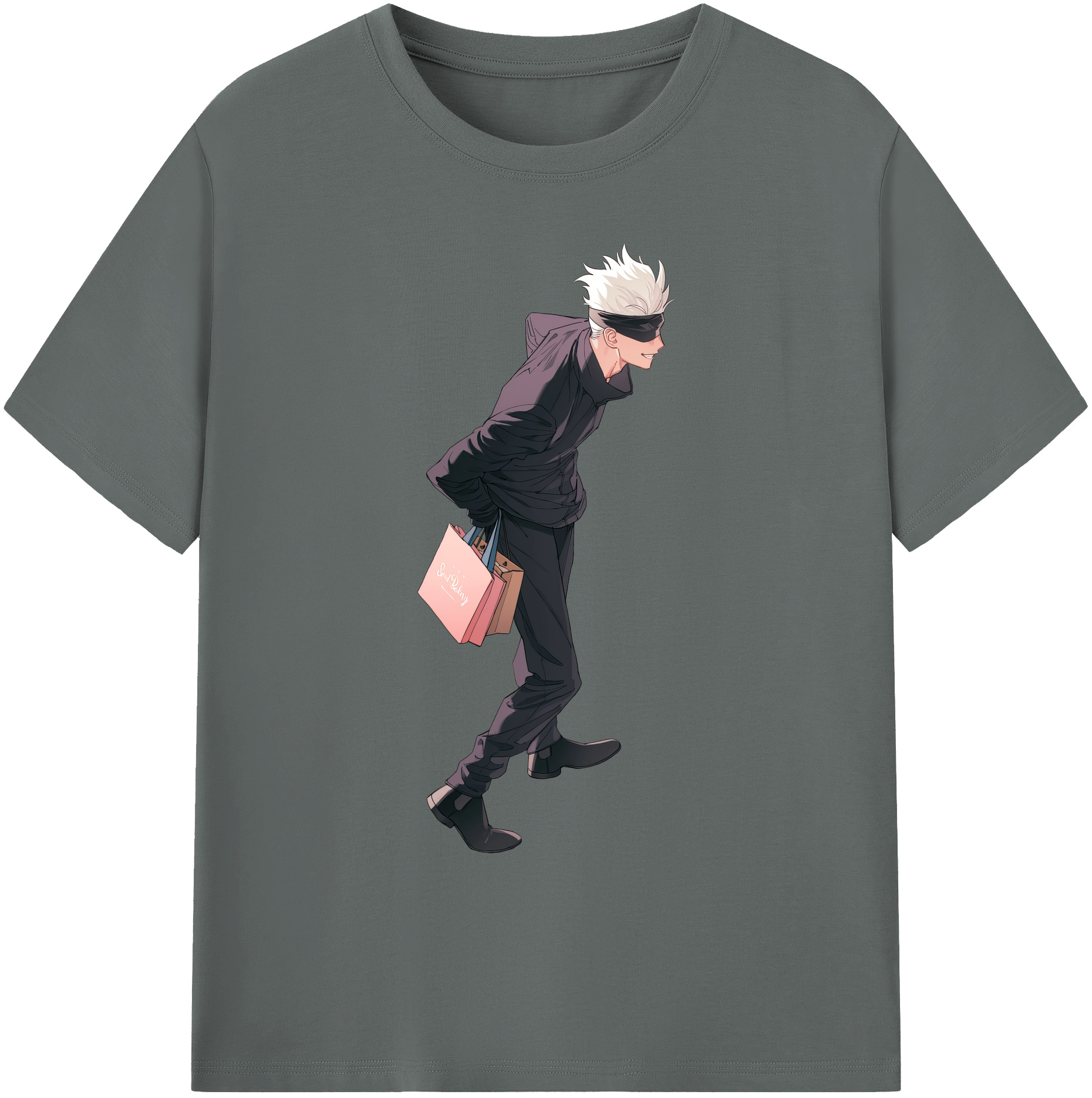 （画像用） 呪術廻戦 Jujutsu Kaisen 綿100％ メンズ半袖Tシャツ｜肌触りやわらか＆通気性